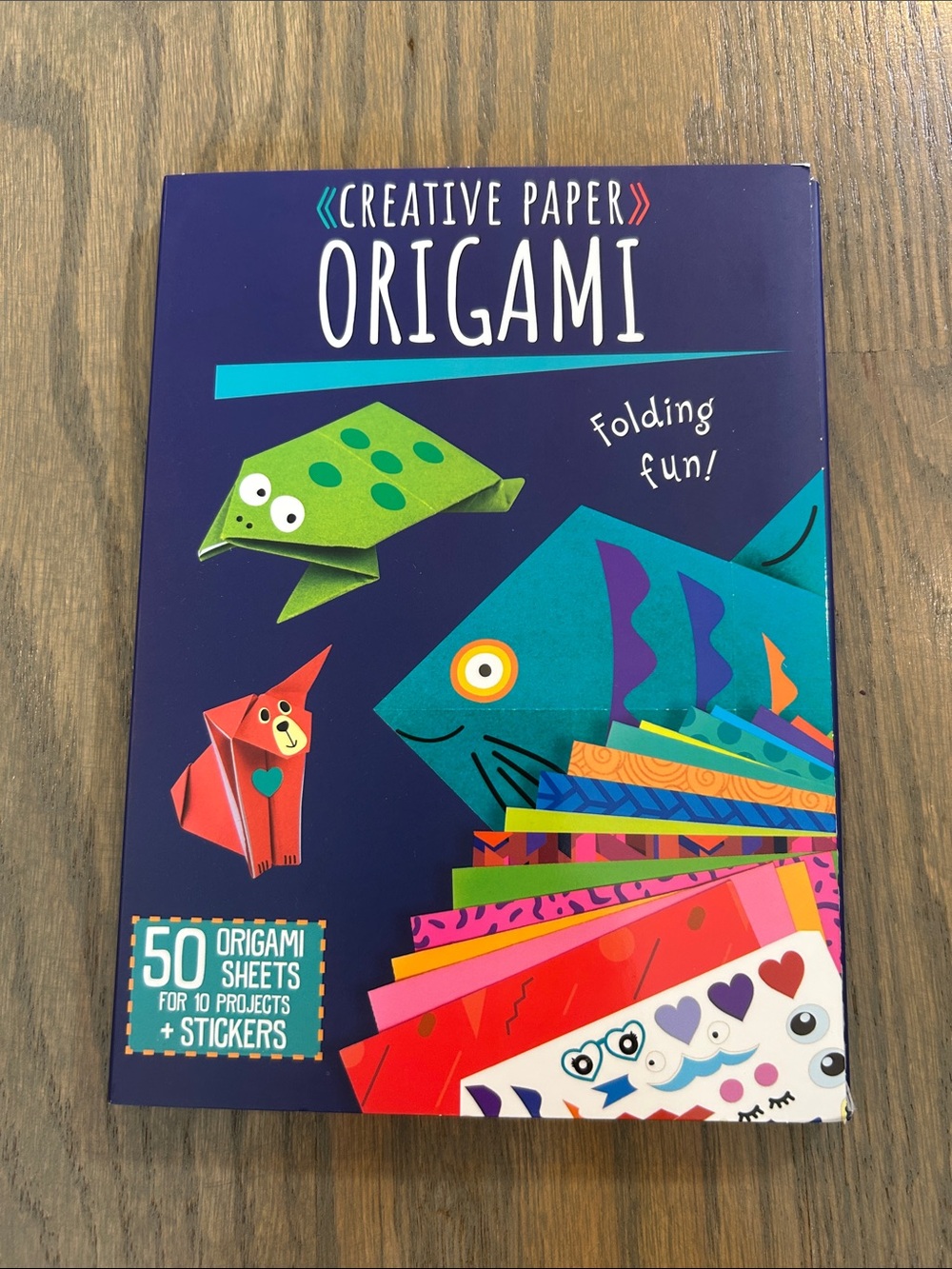 Origami Kit - Multicolor Folding Sheets for Kids